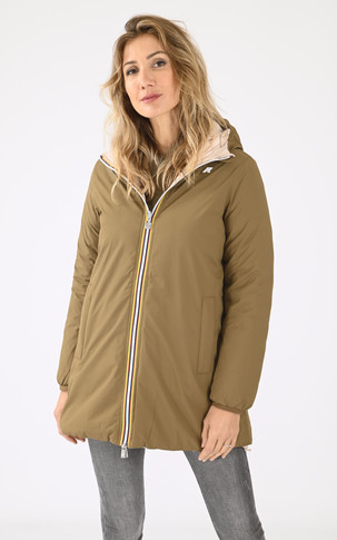 Parka réversible Sophie Thermo marron