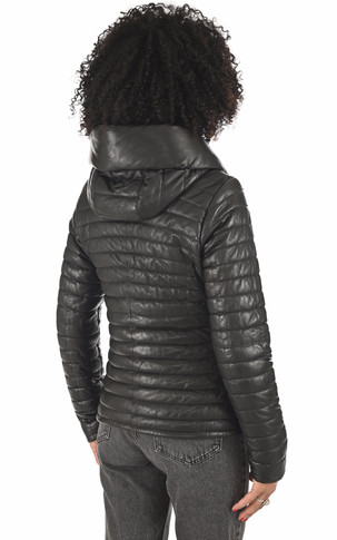 Doudoune agneau Hyper noire