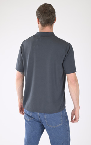 Polo maille Jude bleu marine