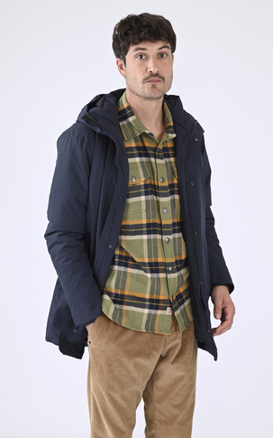 Parka chaude Loft bleu marine