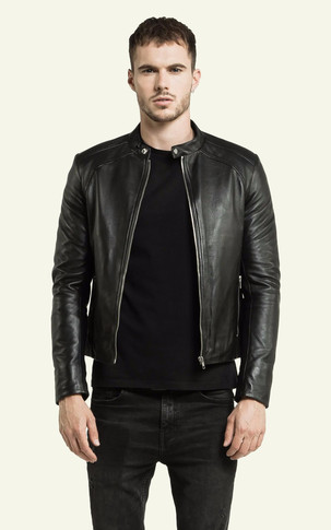 Blouson Leni Cuir Noir