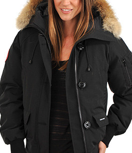 Canada Goose chilliwack parka outlet store - Blouson Chilliwack Noire Femme Canada Goose - La Canadienne ...