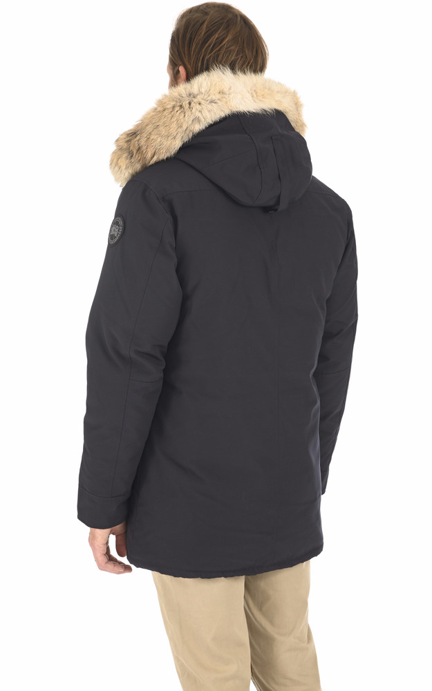 Parka The Chateau Black Disc Navy Canada Goose