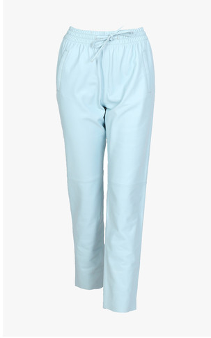 Pantalon jogpant cuir Skyblue