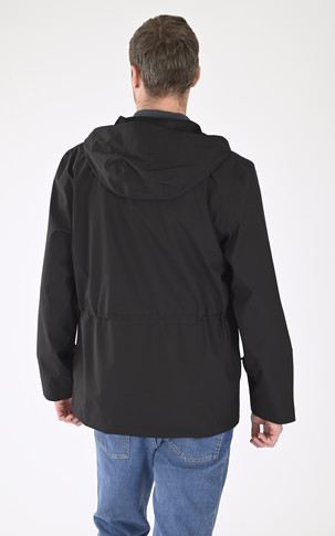 Coupe-vent mixte  SUVA HARDSHELL STRING noir