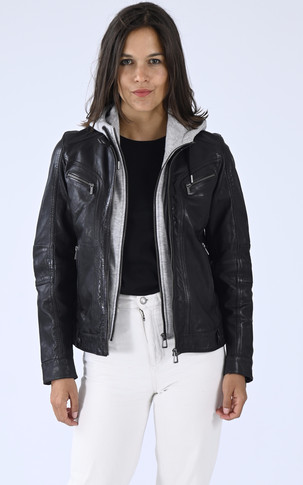 Blouson Silene Hood noir