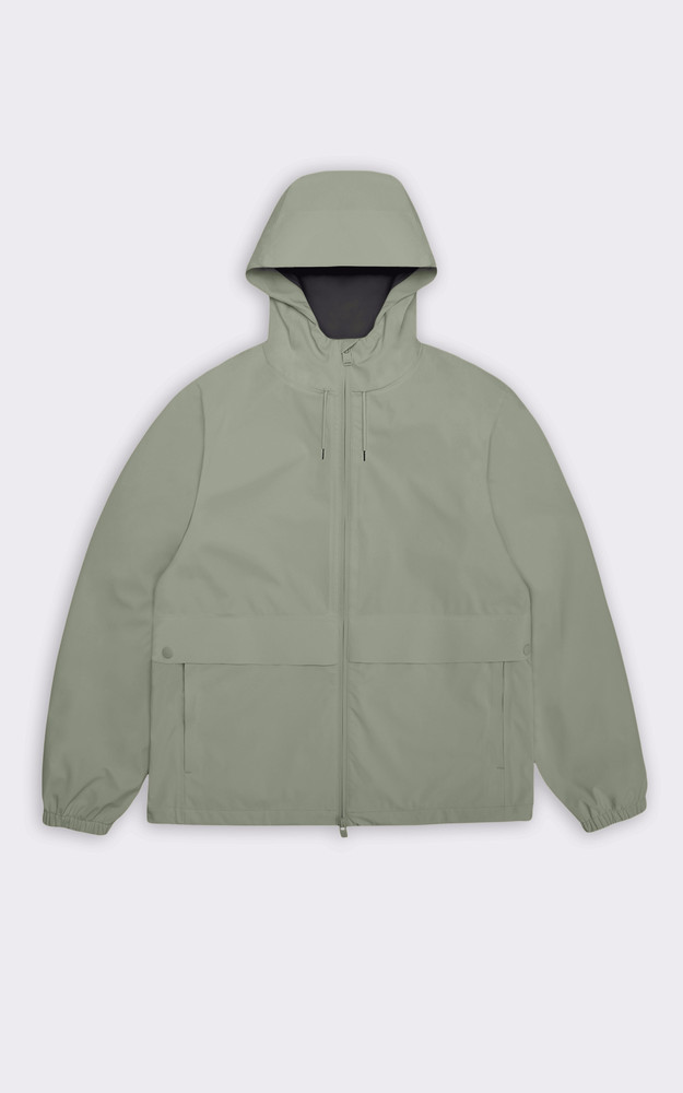 Coupe-vent mixte 12420 SUVA HARDSHELL POCKET kaki Rains