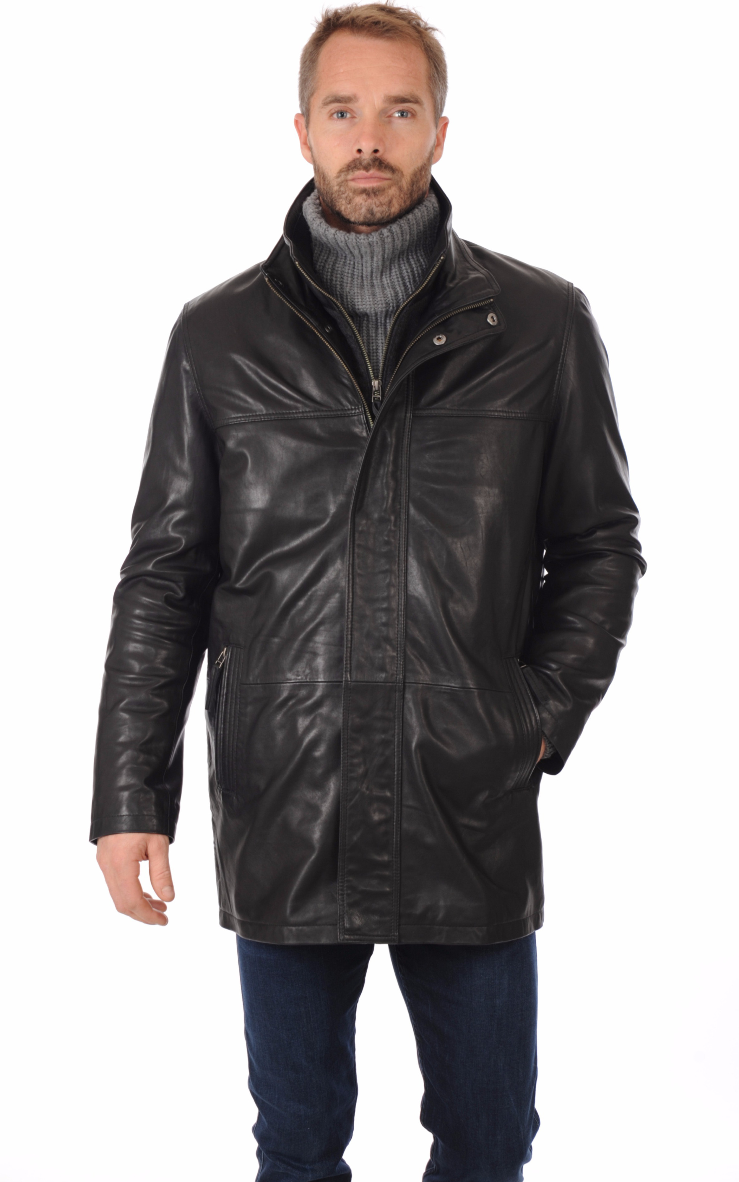 Veste longue promo homme