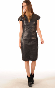Robe Cuir Noir Robe Cuir Noir