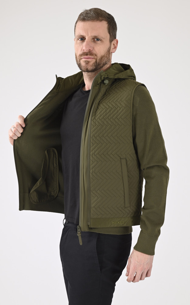 Veste 3en1 Barrett kaki Mackage