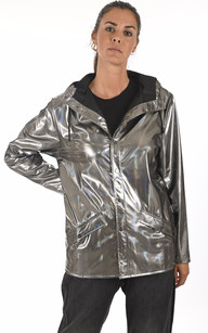 Veste /à Capuche /épissure Manches Longues V/êtements Vestes Dext/érieur L/âche avec Zipp/é Coupe-Vent Femme Manteau Imperm/éable Coutures de Poche /à Glissi/ère Couleur Unie D/écontract/ée
