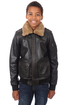 Blouson Aviateur Cuir Enfant Blouson Aviateur Cuir Enfant