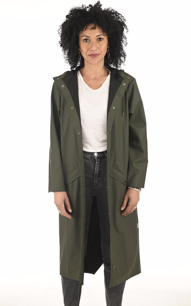 Imperméable Longer Jacket 18360 Green Rains