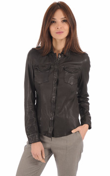 Chemise Cuir Femme Chemise Cuir Femme