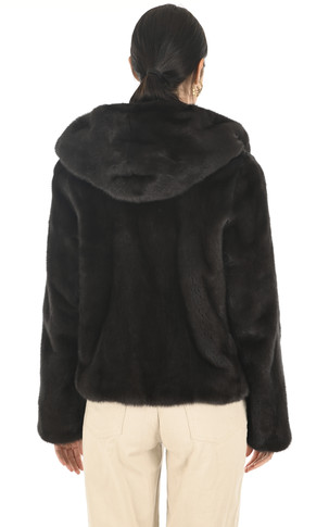 Veste en vison de Scandinavie Aurora