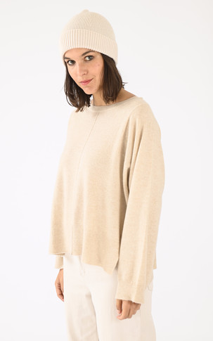 Bonnet cachemire Bart beige