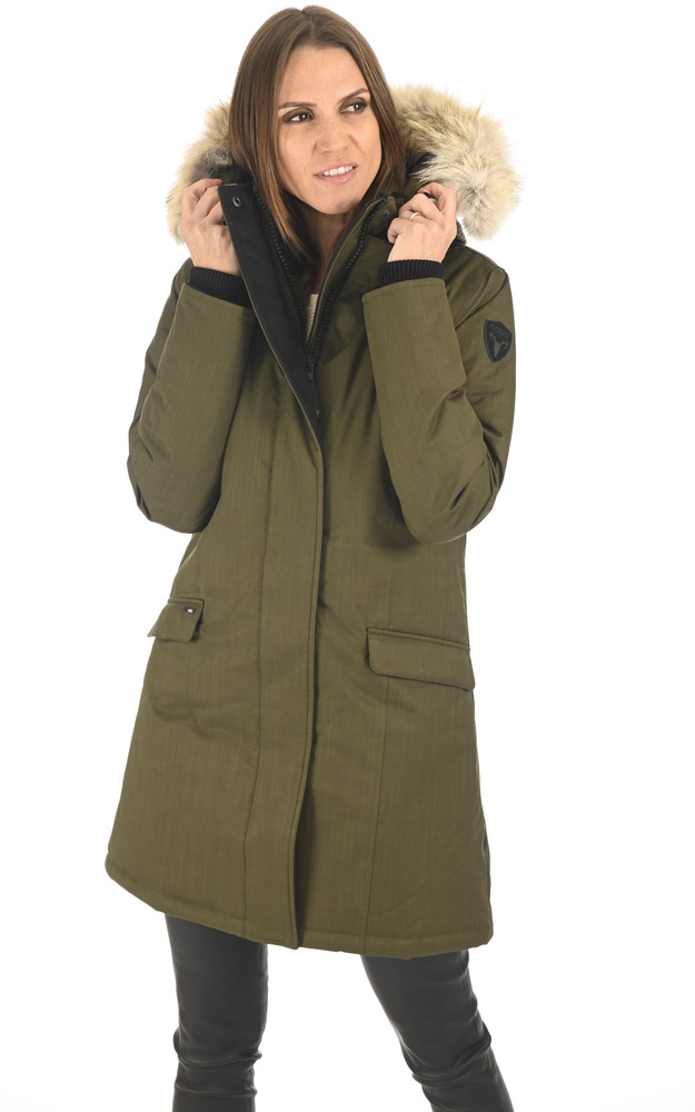 Parka Rebecca kaki Nobis