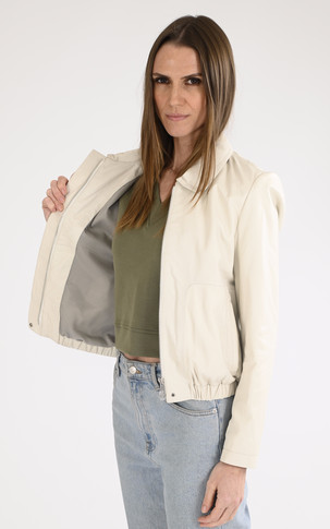 Blouson court Odessa blanc