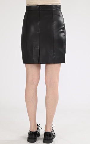 Jupe cuir Kenzane noire