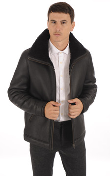 Bombardier noir homme Bombardier noir homme