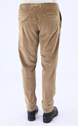 Pantalon côtelé camel