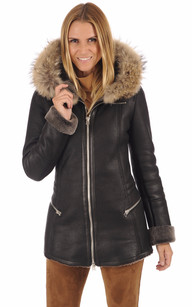 Blouson shop canadien femme