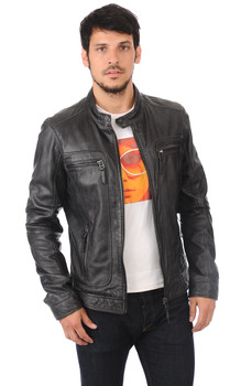 Blouson Casey Gris Fonçé