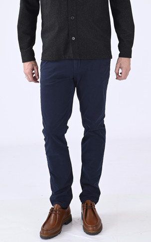 Pantalon chino TRJO70 bleu marine