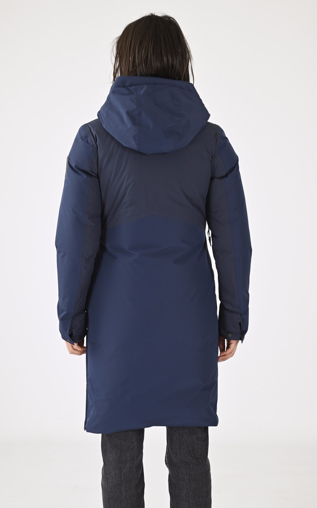 Parka chaude Inara marine Nobis