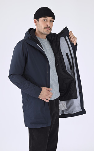 Parka 3en1 Urban bleu marine