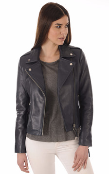 Blouson City Girl Bleu Foncé Blouson City Girl Bleu Foncé