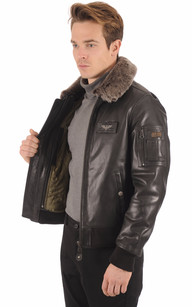 Veste cuir redskins homme hot sale