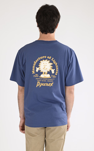 T-shirt Mfg Tee bleu