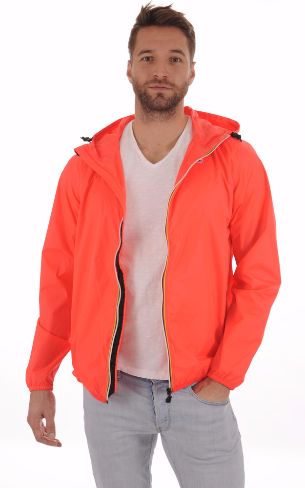 Le Vrai Claude 3.0 red fluo K-Way