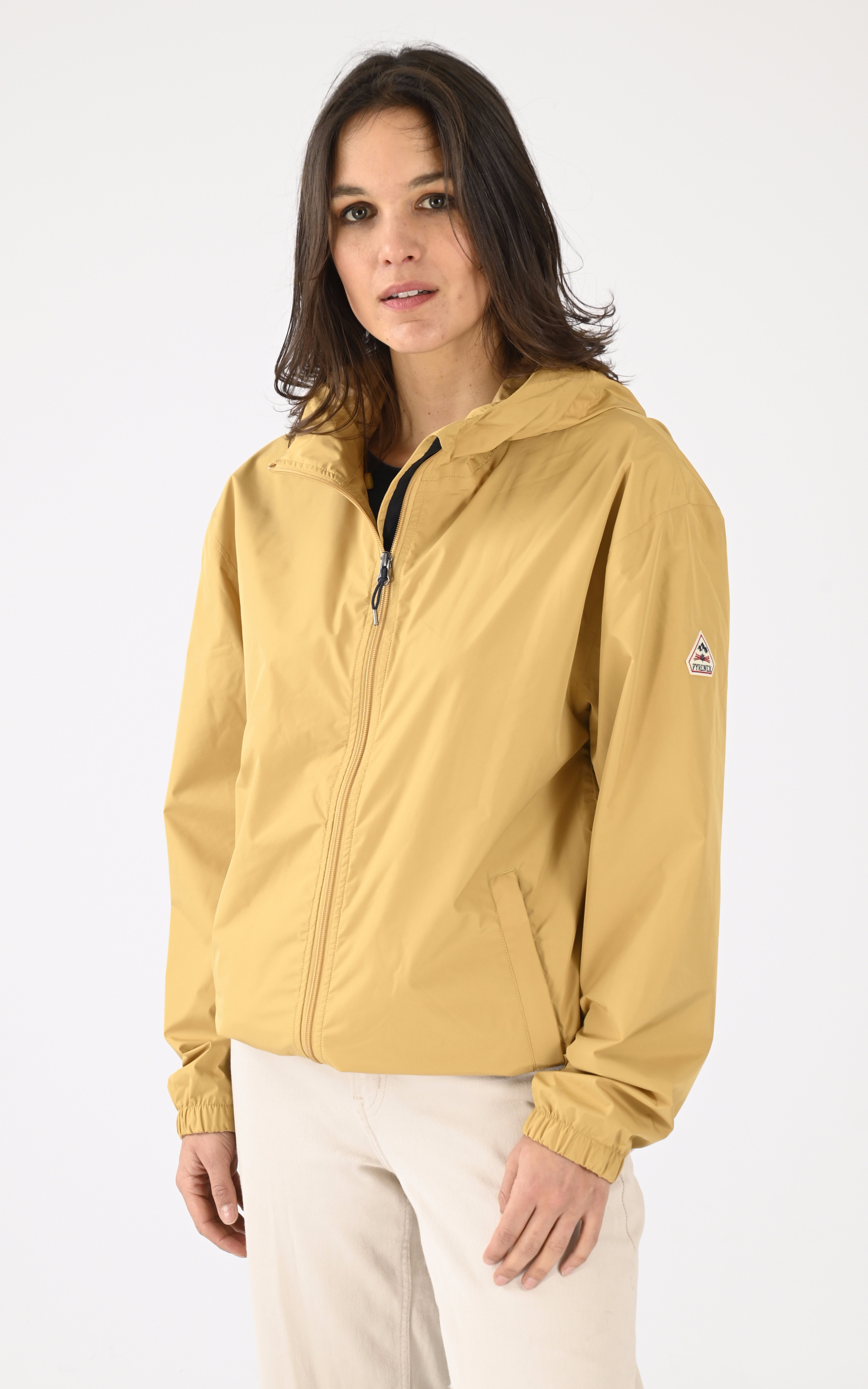 Coupe-vent Ensure jaune moutarde Pyrenex