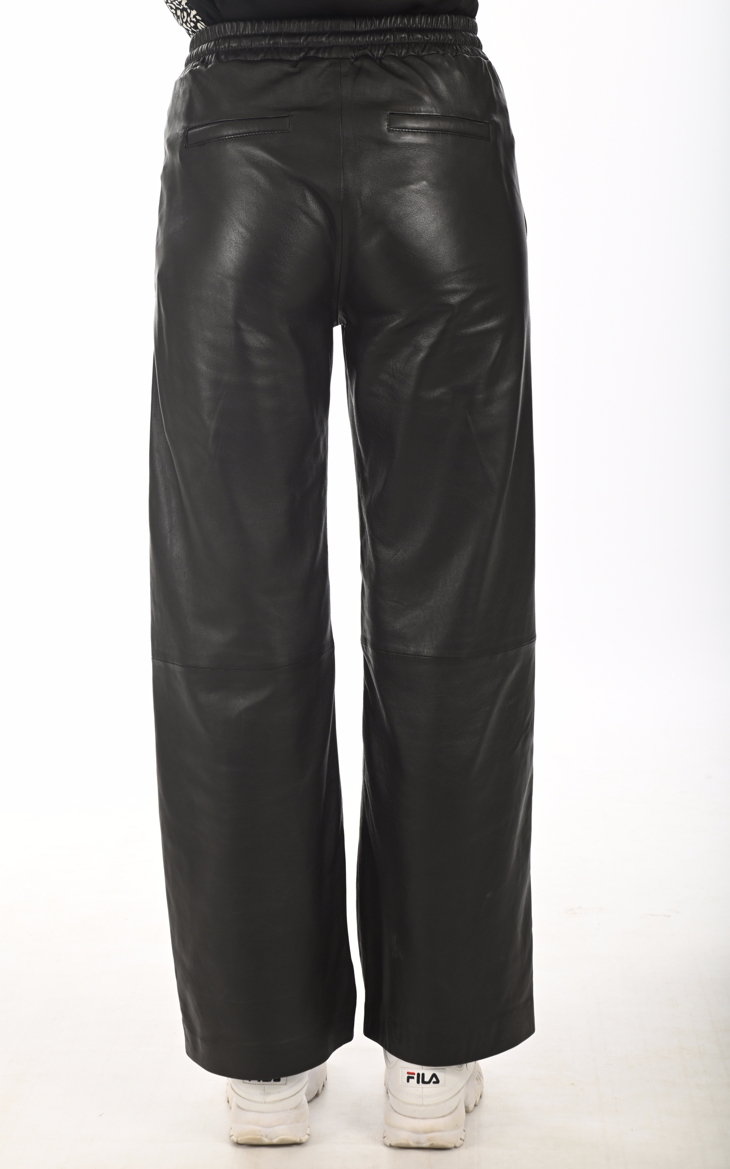 Pantalon large Lia noir Oakwood