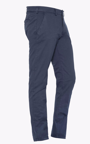 Pantalon chino TRJO70 bleu marine