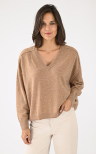 la canadienne Pull loose cachemire