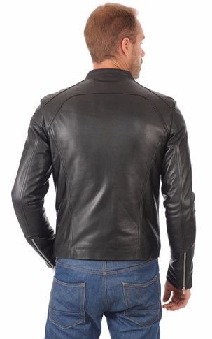 Blouson Leni Cuir Noir