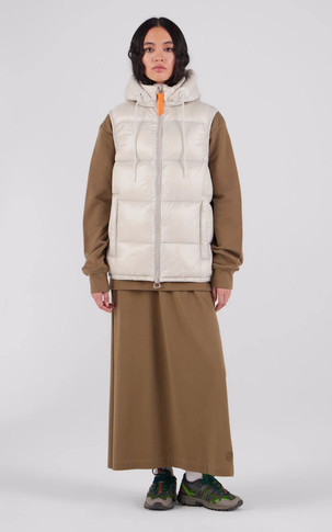 Doudoune sans manches Cesar mixte beige