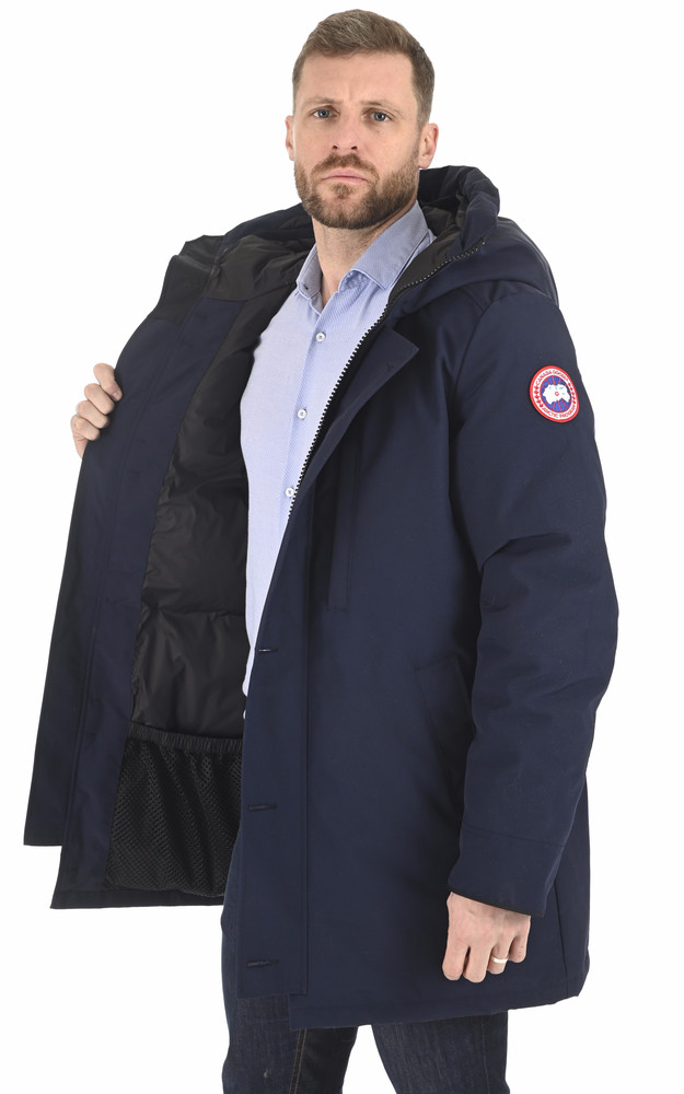 Parka The Chateau sans fourrure Atlantic navy Canada Goose