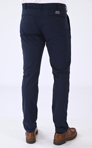 Pantalon chino TRJO70 bleu marine