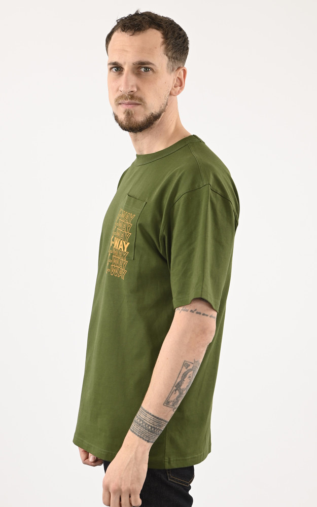 T-shirt Fantome vert K-Way
