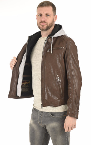 Blouson Winston Hood bison
