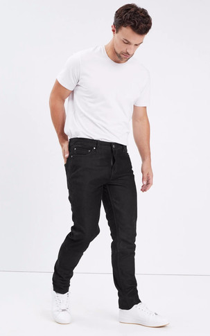 Pantalon Bowling vachette nubuck noir