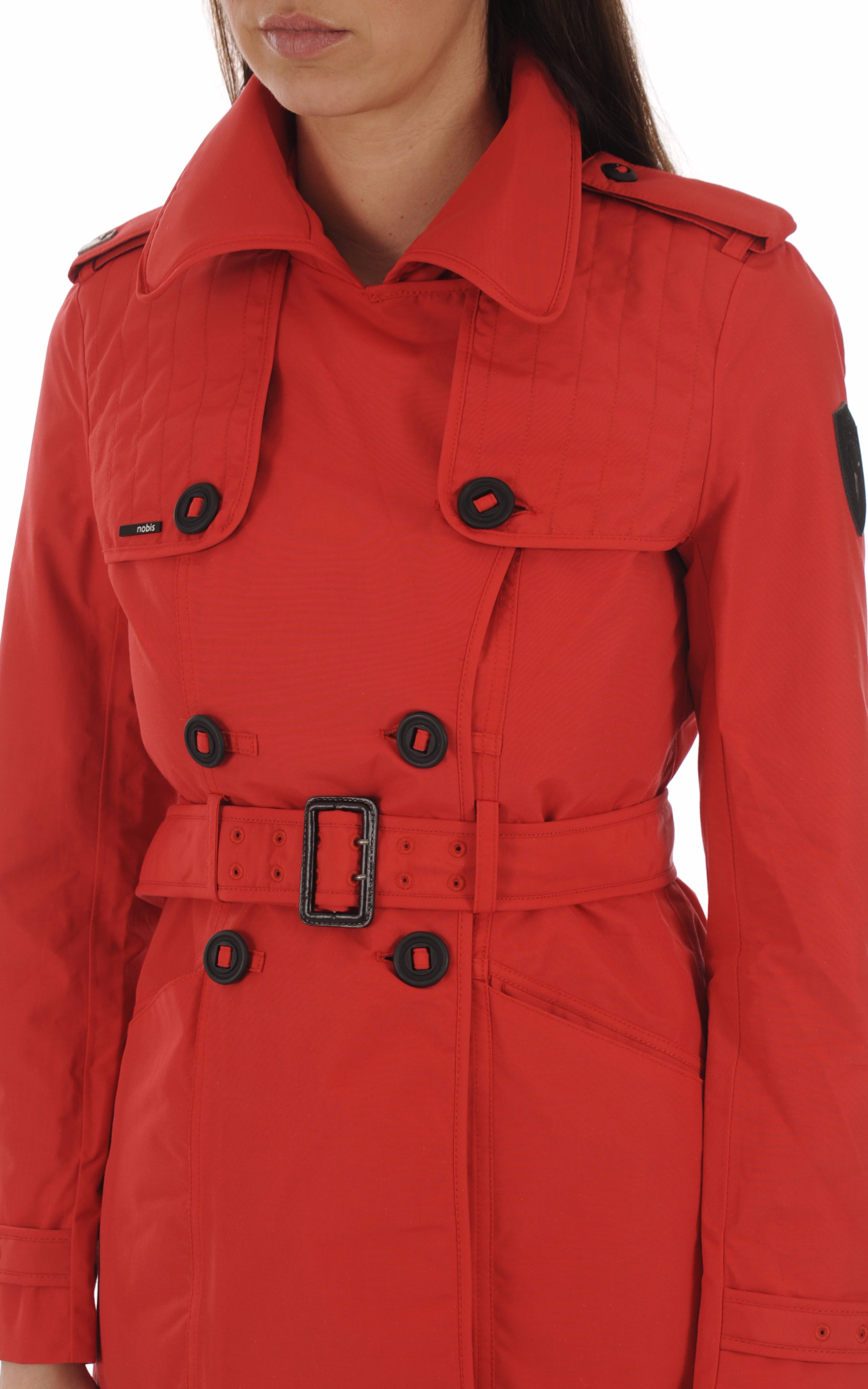Trench imperméable Justice rouge Nobis