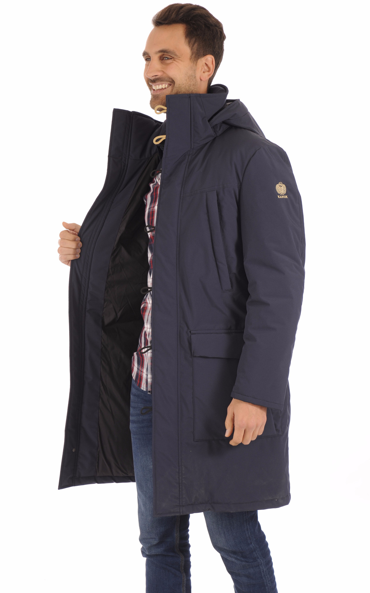 Parka Mineral Bleu marine Kanuk La Canadienne Doudoune Kanuk Homme | Doudounes, parkas et manteaux Kanuk pour homme