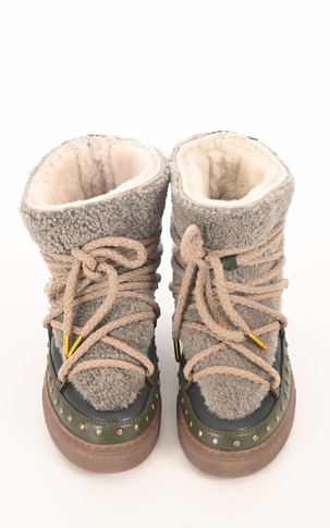Boots mouton forest
