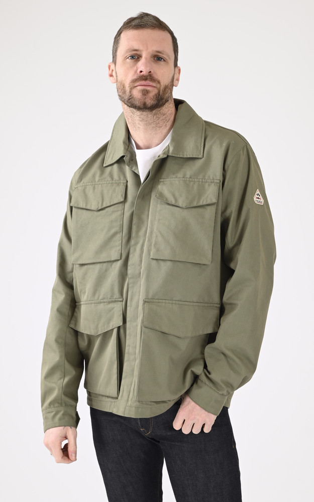 Veste Field coton kaki Pyrenex