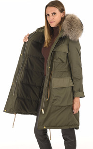 Parka best sale col fourrure